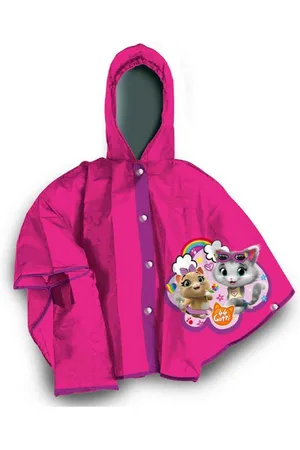 44 Cats Regenmantel Kinder Regenmantel Poncho – Bequem, Faltbar und Wasserdicht - Verkäufer: IM-Trading