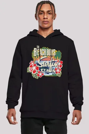 F4NT4STIC Kapuzenpullover The Beach Boys Musik Band Tropical Premium Qualität