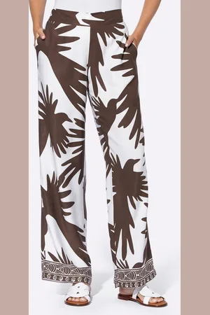 Heine Jerseyhose Druckhose Innenbeinlänge ca. 77 cm - Verkäufer: Witt-Gruppe