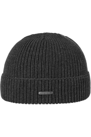 Stetson Beanie Finley Merinowolle Umschlag-Strickmütze - Verkäufer: Hatmaster