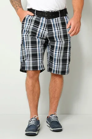 Boston Park Bermudas Cargo-Bermuda Karomuster bis 74 - Verkäufer: Popken Fashion Group