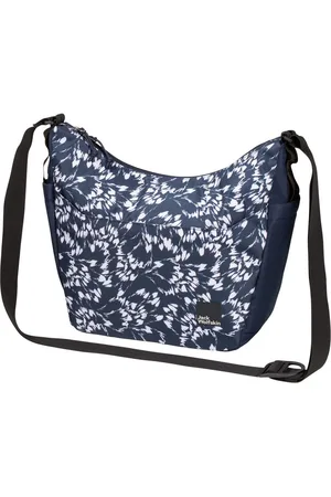 Jack Wolfskin Umhängetasche Umhängetasche Burgweg leaves night blue (1, 1-tlg., 1) - Verkäufer: TaschenParadies