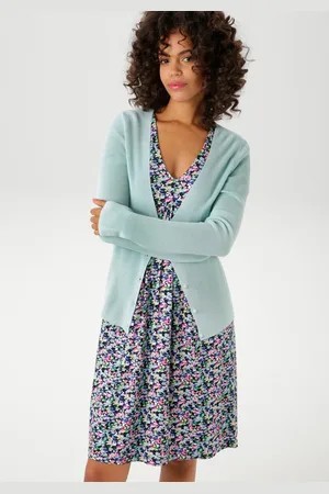 Aniston Strickjacke in trendiger Farbpalette