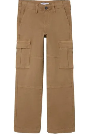 NAME IT Cargohose NKMRYAN ST TWI CARGO (1-tlg) weites Bein, Cargotaschen - Verkäufer: Familiennestkindermode