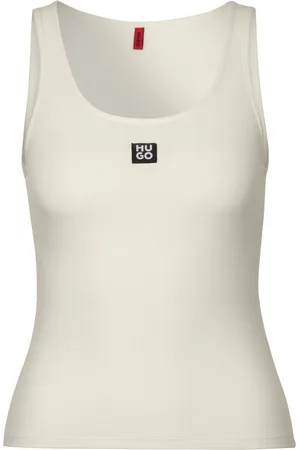 HUGO BOSS Tanktop mit Stickerei