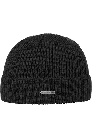 Stetson Beanie Finley Merinowolle Umschlag-Strickmütze - Verkäufer: Hatmaster