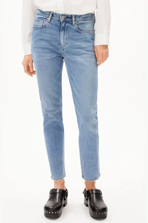 Armedangels Boyfriend-Jeans CAYAA TARPA Damen (Comfort-Stretch, 1-tlg., Boyfriend Fit) clear - Verkäufer: