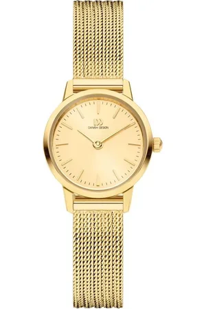 Danish Design Quarzuhr Damen Armbanduhr AKILIA MINI IV06Q1268 goldfarbend D22mm - Verkäufer: bellambiente