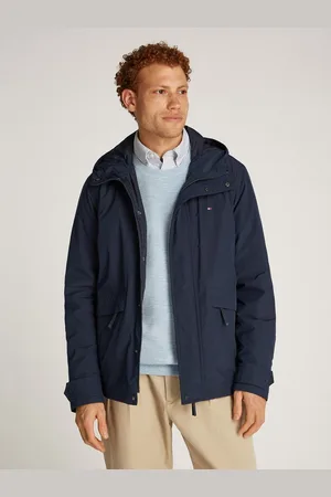 Tommy Hilfiger Outdoorjacke LW PACKABLE HOODED JKT mit Logostickerei