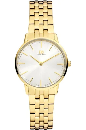 Danish Design Quarzuhr Damen Armbanduhr AKILIA IV91Q1251 goldfarbend D. 32 mm - Verkäufer: bellambiente