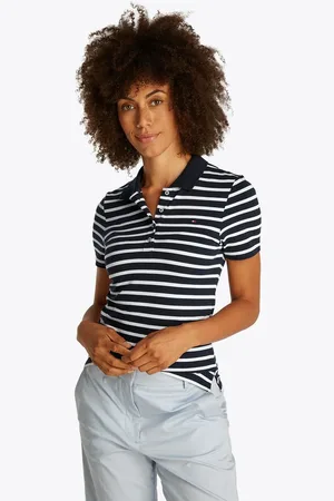 Tommy Hilfiger Poloshirt 1985 Slim Fit Pique Premium mit Logostickerei, mit Seitenschlitzen