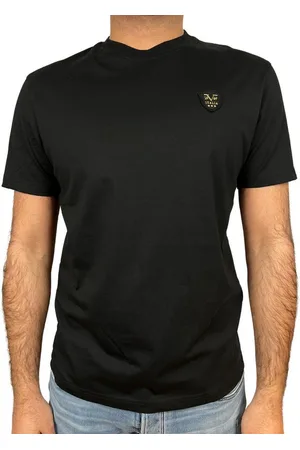 19V69 Italia T-Shirt - Rundhals T-Shirt mit Logopatch - Verkäufer: Schneider Fashion Store