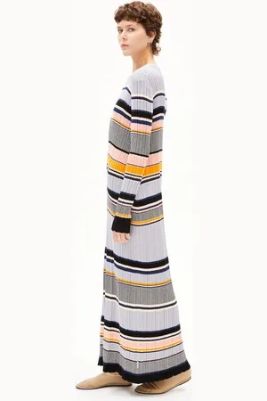 Armedangels Strickkleid KAAMILA STRIPES Damen Strickkleid aus Bio-Baumwolle - Verkäufer: