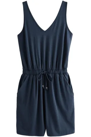 Next Playsuit Jersey-Einteiler mit V-Ausschnitt (1-tlg) - Verkäufer: Germany GmbH