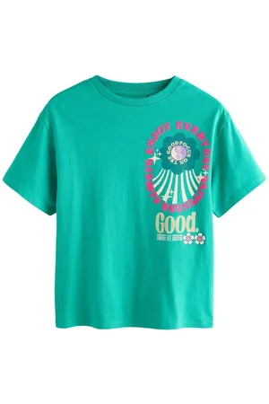 Next Oversize-Shirt Übergroßes T-Shirt 100 % Baumwolle mit Kritzelei (1-tlg) - Verkäufer: Germany GmbH