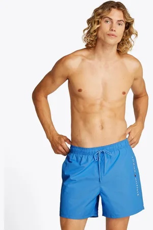 Tommy Hilfiger Badeshorts MEDIUM DRAWSTRING mit Logostickerei an der Hüfte