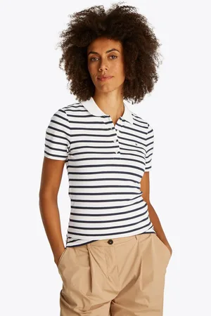 Tommy Hilfiger Poloshirt 1985 Slim Fit Pique Premium mit Logostickerei, mit Seitenschlitzen