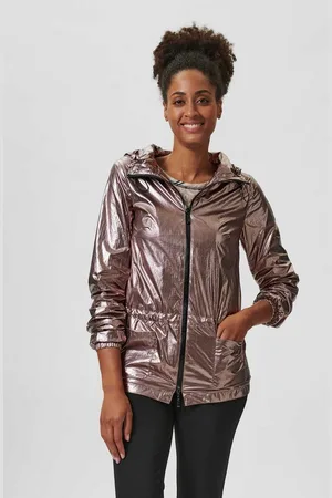 Madeleine Outdoorjacke Kapuzenjacke im Metallic-Look - Verkäufer: Premio Fashion GmbH