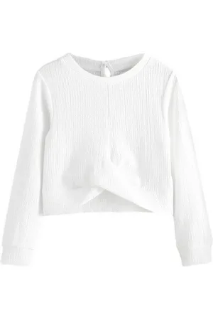 Next Langarmshirt Strukturiertes Langarmoberteil mit Wickelfront (1-tlg) - Verkäufer: Germany GmbH
