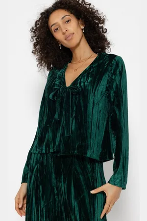 SASSYCLASSY Minirock Mini Plissée Rock Damen mit Gummibund Elegant A-Linien-Rock kurz aus Chiffon mit Unterrock und Ton in Ton Nähten - Verkäufer: