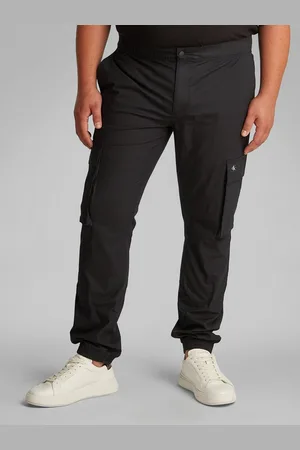 Calvin Klein Cargohose PLUS SKINNY CARGO in Großen Größen, Logo-Patch