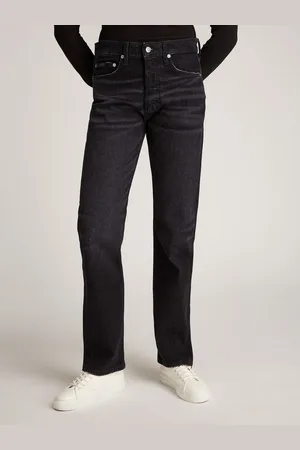 Calvin Klein Straight-Jeans STANDARD STRAIGHT Coinpocket, Logostickerei