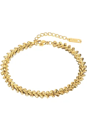 Firetti Armband Schmuck Geschenk Edelstahl Armschmuck Herzkettengliederung Liebe