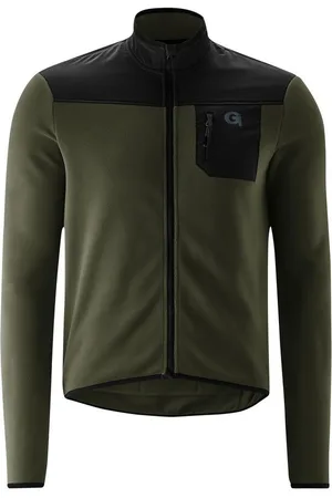 Gonso Radtrikot Adventure Jersey Fleece M Herren Fahrradtrikot langarm, weiches Fleece-Material, Full-Zip Trikot