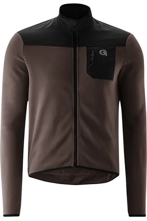 Gonso Radtrikot Adventure Jersey Fleece M Herren Fahrradtrikot langarm, weiches Fleece-Material, Full-Zip Trikot