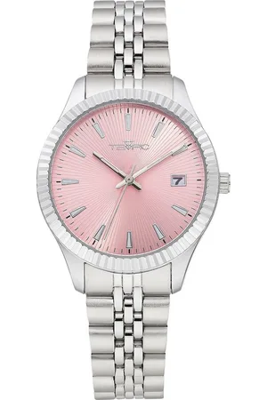 TEMPIC Quarzuhr, Armbanduhr, Damenuhr, Edelstahlarmband, analog, Tag