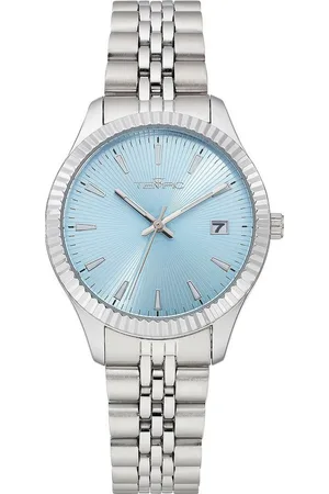 TEMPIC Quarzuhr, Armbanduhr, Damenuhr, Edelstahlarmband, analog, Tag