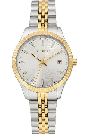 TEMPIC Quarzuhr, Armbanduhr, Damenuhr, Edelstahlarmband, analog, Tag