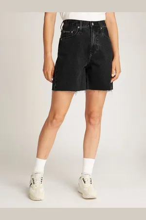Calvin Klein Bermudas BERMUDA SHORT mit Fransensaum