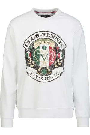 19V69 Italia Sweatshirt NICO TENNIS mit Logo-Print und Schriftzug, sportlicher Look - Verkäufer: Marco GmbH