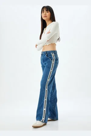Koton Straight-Jeans Normale Leibhöhe Longer Straight - Verkäufer: