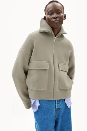 Armedangels Blouson JOANIAAS Damen Jacke aus Bio-Baumwoll Mix (1-St) Oversized Fit - Verkäufer: