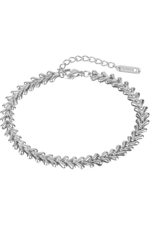 Firetti Armband Schmuck Geschenk Edelstahl Armschmuck Herzkettengliederung Liebe