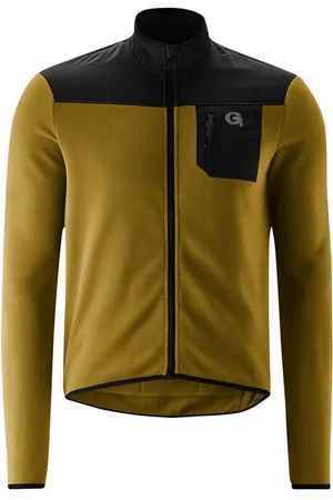 Gonso Radtrikot Adventure Jersey Fleece M Herren Fahrradtrikot langarm, weiches Fleece-Material, Full-Zip Trikot