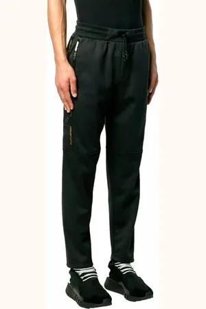 Philipp Plein Jogginghose Lounge Hose Mit Logo Tape Streifen Slim Fit Verstellbarer Kordelzug, Logo-Tape-Details, Welt-Details, Logo-Patch - Verkäufer: eldigo