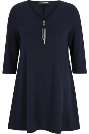 Doris Streich Longshirt (1-tlg) mit dekorativen Reißverschluss - Verkäufer: GUTEMARKEN
