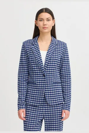 Ichi Kurzblazer IHKATE CHECLÉ BL Einzigartiger Blazer - Verkäufer: meinemarkenmode