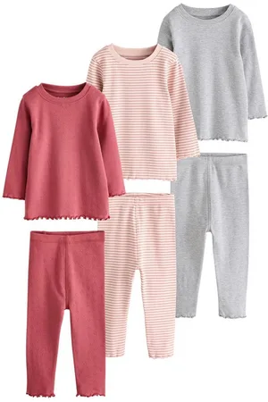 Next Pyjama Schlafanzüge mit Lochstickerei, 2er Pack (6 tlg) - Verkäufer: Germany GmbH