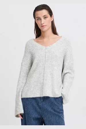 B YOUNG Strickpullover BYOMEA V-NECK JUMPER modischer Strickpullover - Verkäufer: meinemarkenmode