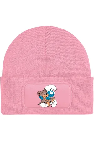 Youth Designz Beanie Unisex Kinder Beanie Mütze "Baby Schlumpf" Blaue Famile Print Geschenk mit lustigem Aufdruck für Jungen und Mädchen Statement - Verkäufer: EmDa Trading GmbH