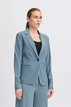 Ichi Kurzblazer IHKATE DENIM BL Moderner Blazer - Verkäufer: meinemarkenmode