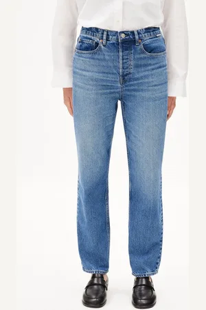 Armedangels Straight-Jeans AAIKALA Damen (Non-Stretch, 1-tlg., Regular Fit) crunchy - Verkäufer:
