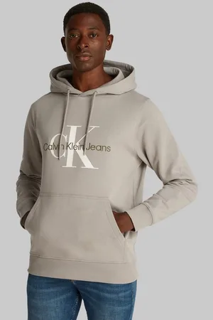 Calvin Klein Kapuzensweatshirt SEASONAL MONOLOGO REGULAR HOODIE mit Logodruck und Stickerei