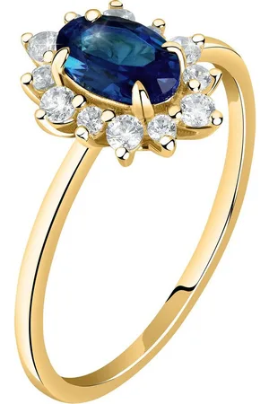 LIVE DIAMOND Diamantring, Saphir (synthetisch), Lab Grown - Verkäufer: CHRIST Juweliere und Uhrmacher seit 1863 GmbH