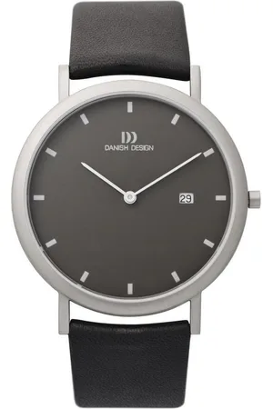 Danish Design Titanuhr Herren Armbanduhr ELBE IQ13Q881 D. 39 mm Lederband - Verkäufer: bellambiente