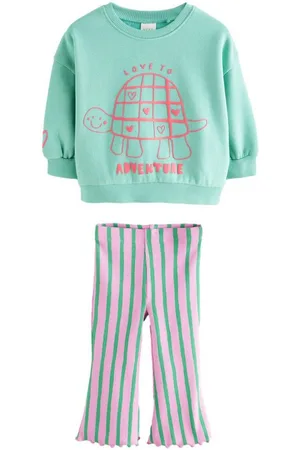 Next Top & Leggings Sweatshirt und ausgestellte Leggings im Set (2-tlg) - Verkäufer: Germany GmbH